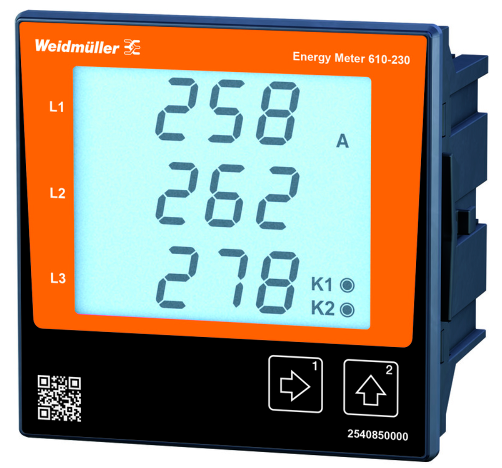 Energy meter 610-230  Weidmüller