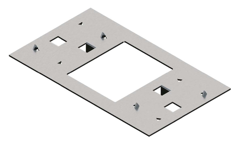 S13-10. Ligação à terra lateral e central (Embalagem de 10 unidades)